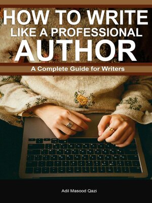 cover image of How to Write Like a Professional Author